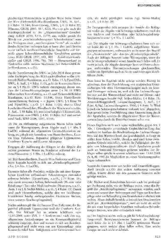 Vorschauseite 6: Sonntagsverkauf in Apotheken