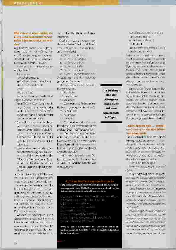 Vorschauseite 3: Schluss mit überfrachteten Speiseplänen