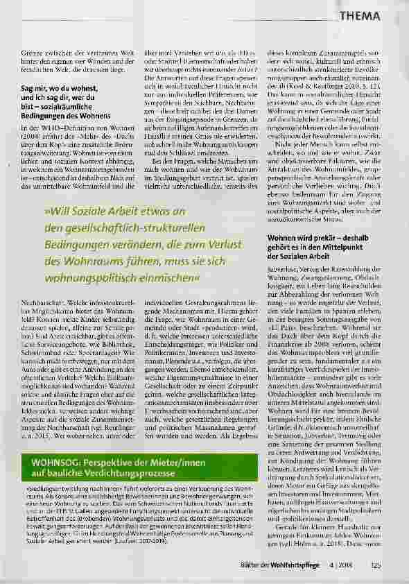Vorschauseite 3: Mehr als nur ein Dach über dem Kopf