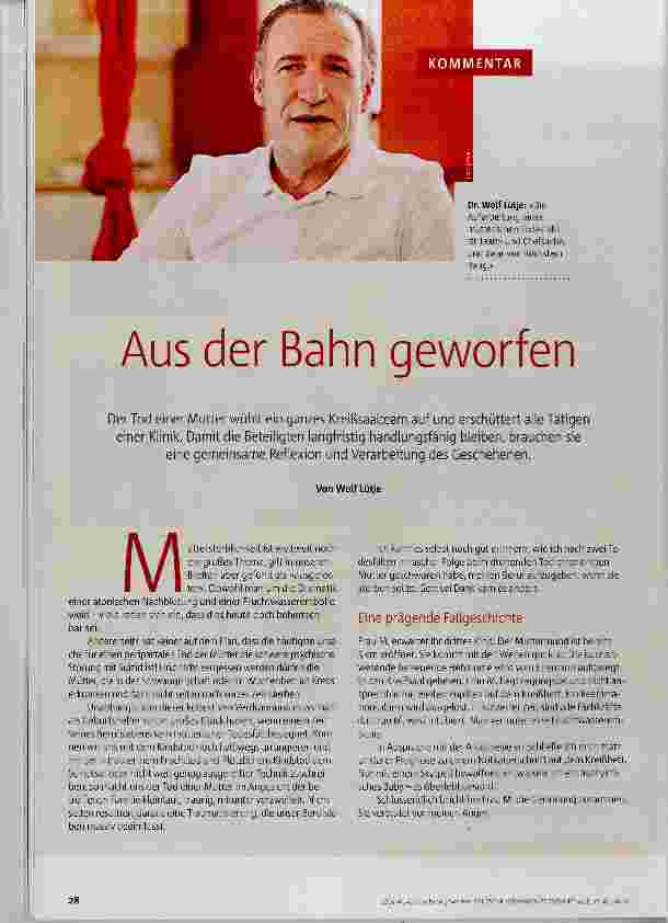 Vorschauseite 1: Aus der Bahn geworfen