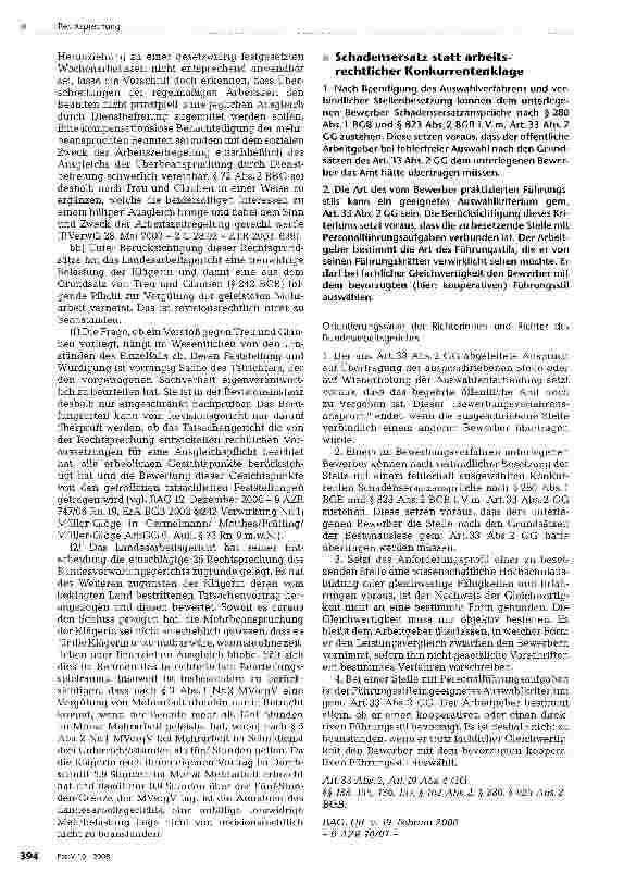 Vorschauseite 3: Mehrarbeitsvergütung angestellter LehrkräfteOrientierungssätze der Richterinnen und Richter des Bundesarbeitsgerichts