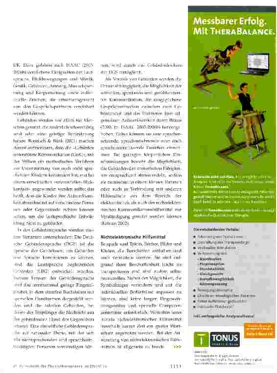 Vorschauseite 2: Unterstützte Kommunikation Möglichkeiten und Grenzen des Einsatzes in der Physiotherapie am Beispiel von Kindern mit Zerebralparese