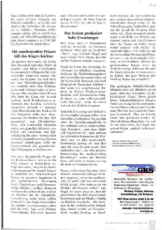 Vorschauseite 4: Mit der Leistung steigt die Erwartung