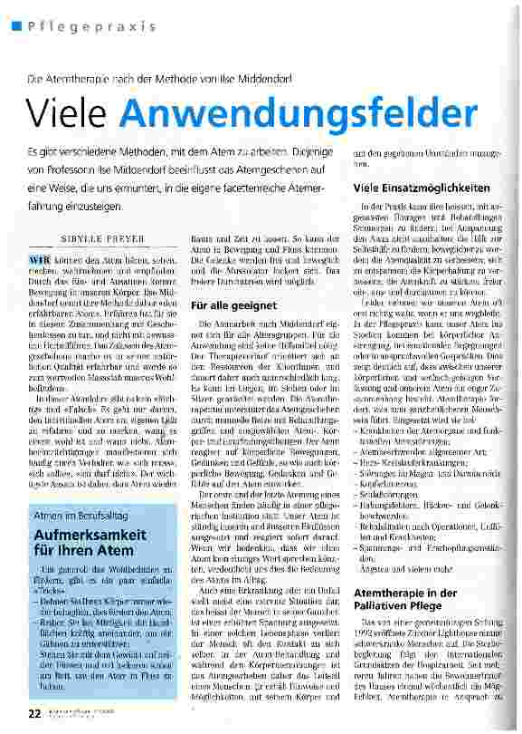 Vorschauseite 1: Viele Anwendungsfelder