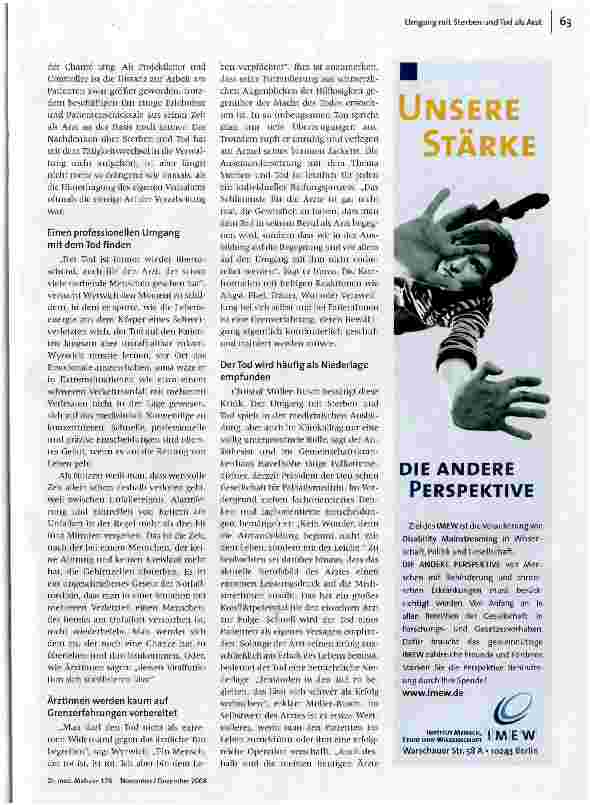Vorschauseite 2: Der bei den Lebenden bleibt