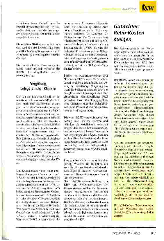 Vorschauseite 2: Es geht noch besserVorschläge für die Reform der KrankenhausfinanzierungEs geht noch besserVorschläge für die Reform der Krankenhausfinanzierung