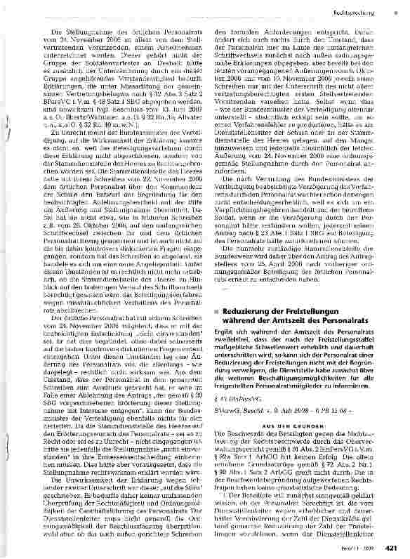 Vorschauseite 3: Formelle Erfordernisse an Schriftverkehr des Personalrats
