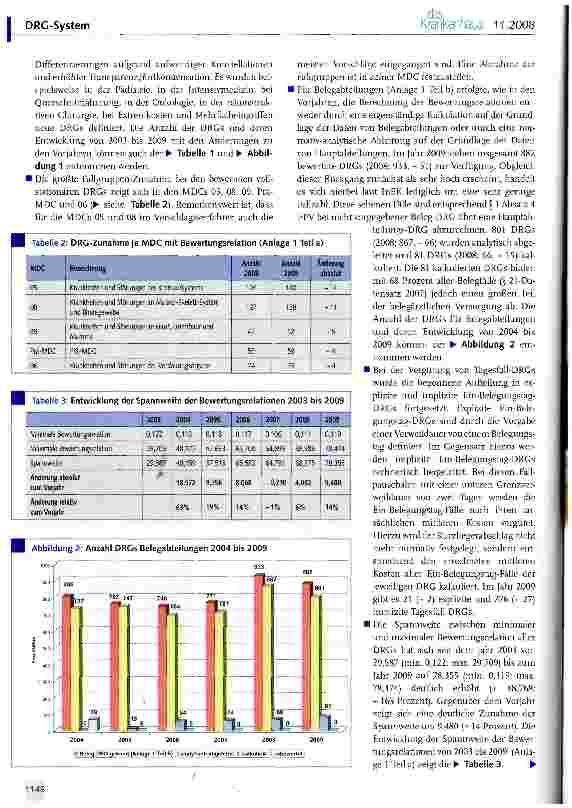 Vorschauseite 3: C-DRG-System Version 2009
