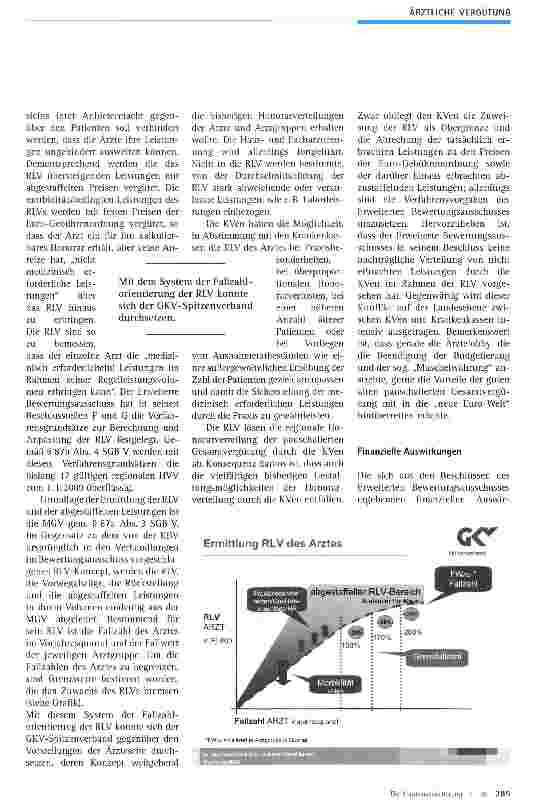 Vorschauseite 4: Neuordnung der vertragsärztlichen Vergütung