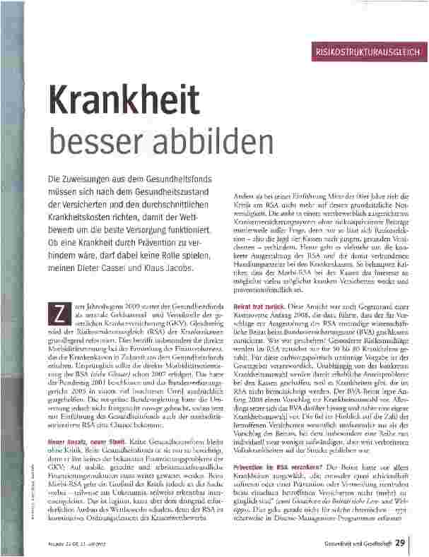 Vorschauseite 2: Krankheit besser abbilden