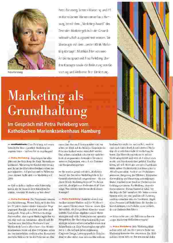 Vorschauseite 1: Marketing als Grundhaltung