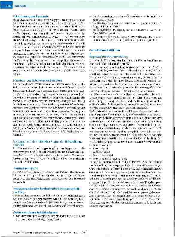 Vorschauseite 4: Ein Projektbericht zur Implementierung der (aufsuchenden) ambulanten psychiatrischen Pflege in den Fachbereichen Suchtmedizin, Gerontopsychiatrie sowie Kinderund Jugendpsychiatrie…