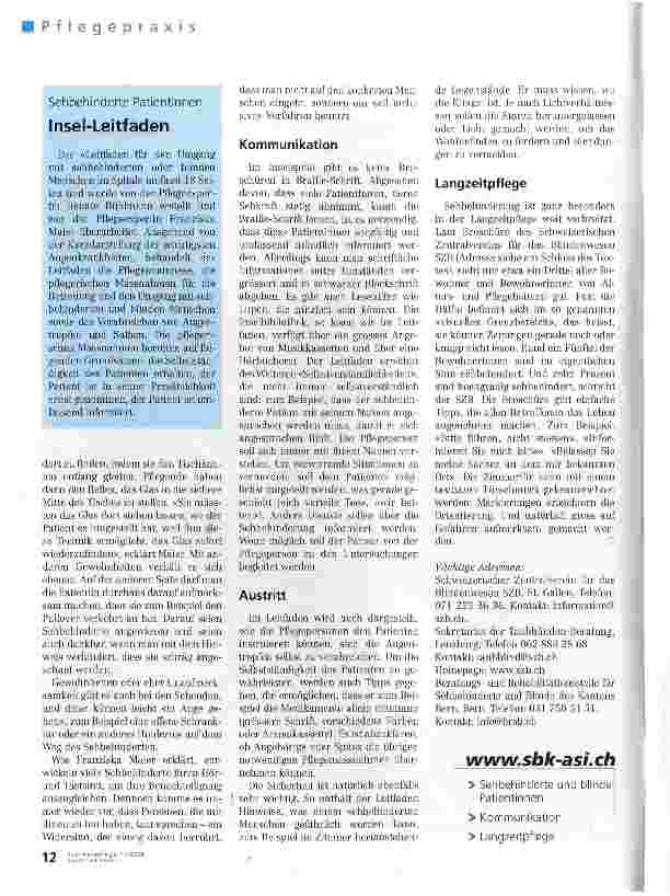 Vorschauseite 3: Erklären Sie immer, was Sie tun