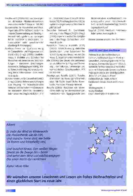 Vorschauseite 6: Wie können freiheitseinschränkende Maßnahmen minimiert werden?