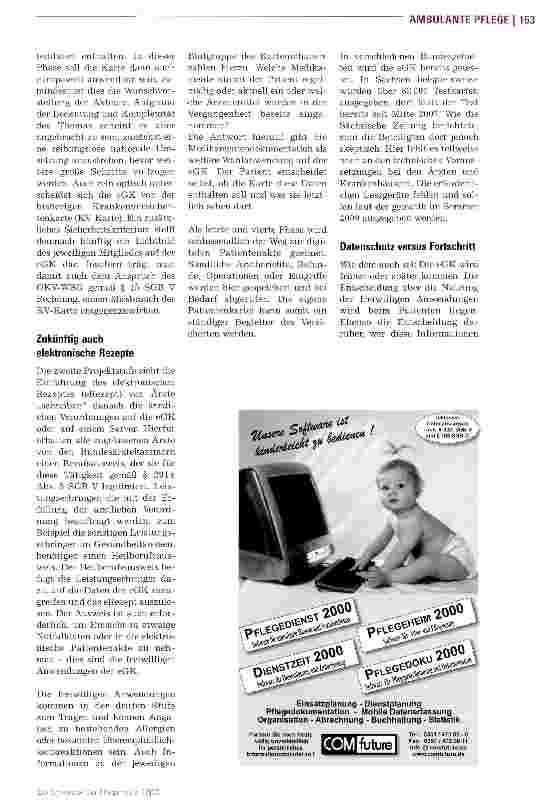 Vorschauseite 3: Das Gesundheitswesen wird digitaler