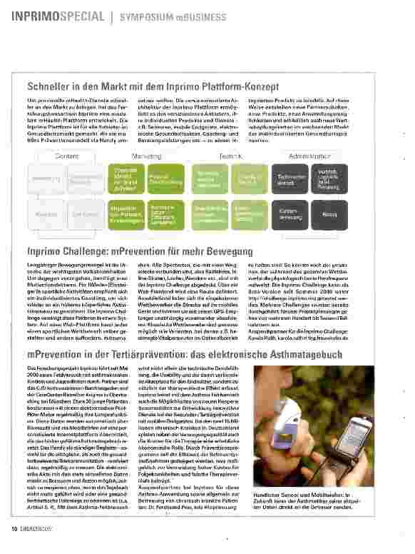 Vorschauseite 2: mHEALTH VALUE WEB