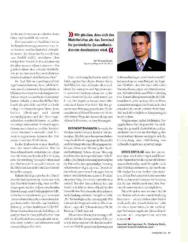 Vorschauseite 3: mHEALTH VALUE WEB