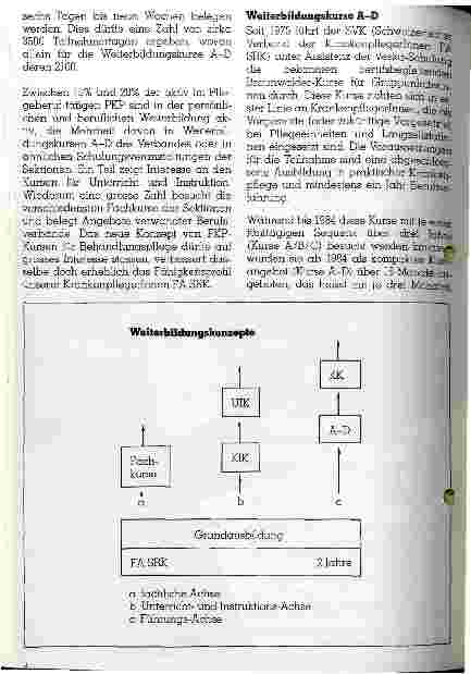 Vorschauseite 2: Ausgebildet, um selbstständig zu sein Entwicklung und Aufstieg qualifizierter PflegerInnen FA SRK