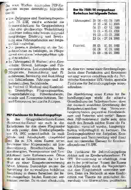 Vorschauseite 5: Ausgebildet, um selbstständig zu sein Entwicklung und Aufstieg qualifizierter PflegerInnen FA SRK