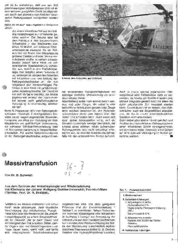 Vorschauseite 4: Der Rettungshubschrauber im organisierten Rettungsdienst