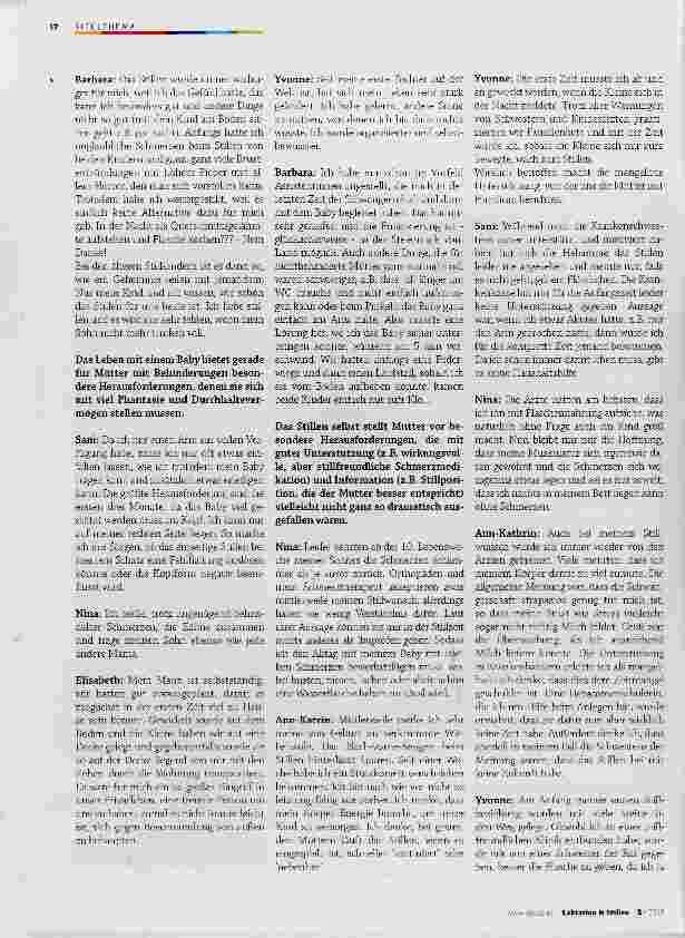 Vorschauseite 3: Stillen mit Handicap es geht!