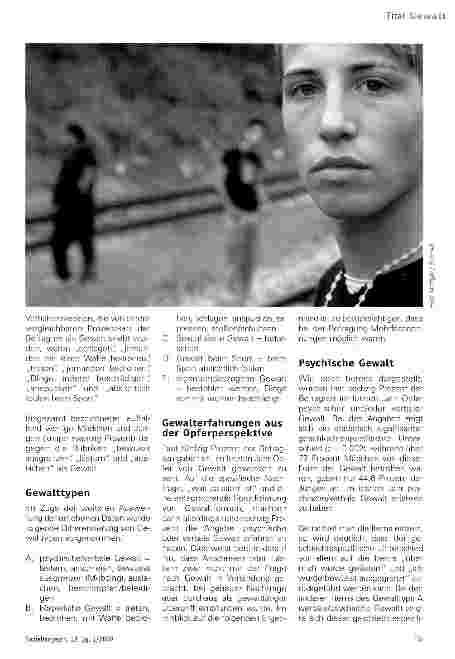 Vorschauseite 2: Die Typen der Gewalt
