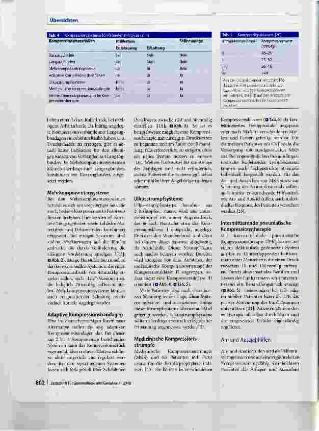 Vorschauseite 4: Kompressionstherapie des chronischen Ulcus cruris
