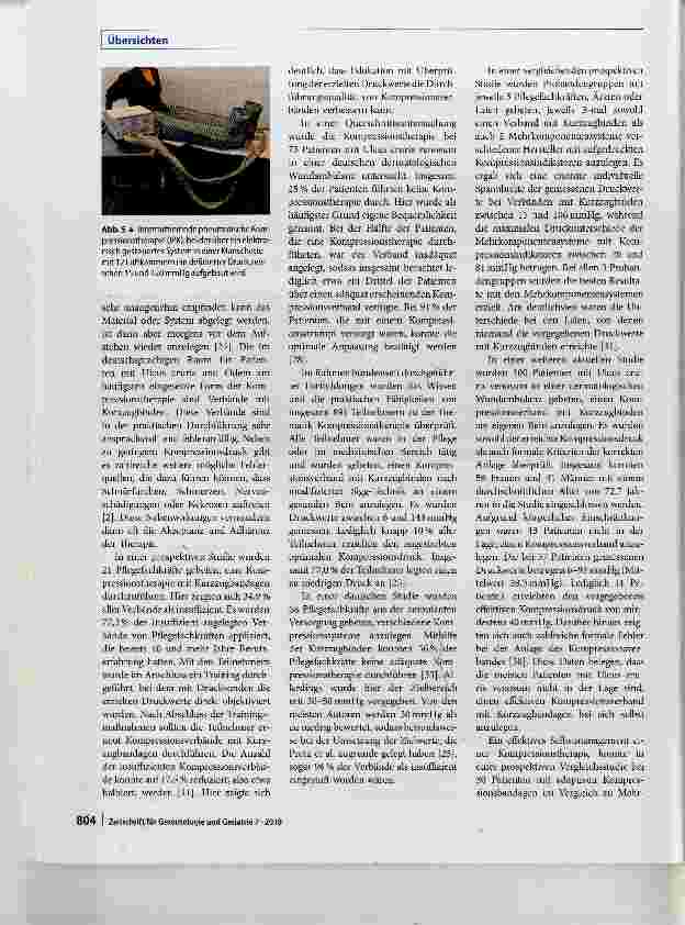 Vorschauseite 6: Kompressionstherapie des chronischen Ulcus cruris