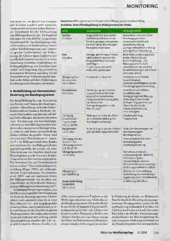 Vorschauseite 2: Verbesserung der Bildungsmobilität in Deutschland Zur Wirtschaftlichkeit von Elternund Bildungsbegleitung für benachteiligte Familien (Teil 2*)