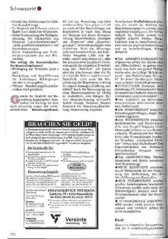 Vorschauseite 4: Anforderungen an die Krankenhaushygiene im Rahmen des Qualitätsmanagements