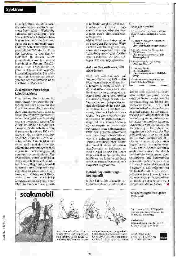 Vorschauseite 2: Bei Schnee und Glatteis zum Pflegeeinsatz? Juristische Spitzfindigkeiten bei höherer Gewalt