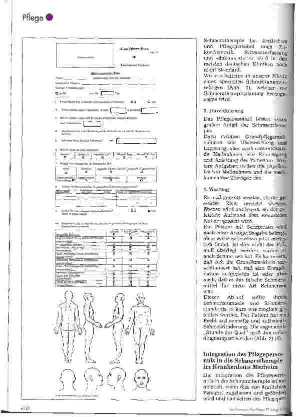 Vorschauseite 2: Schmerzmanagement in einer Chirurgischen Klinik (Teil 1)