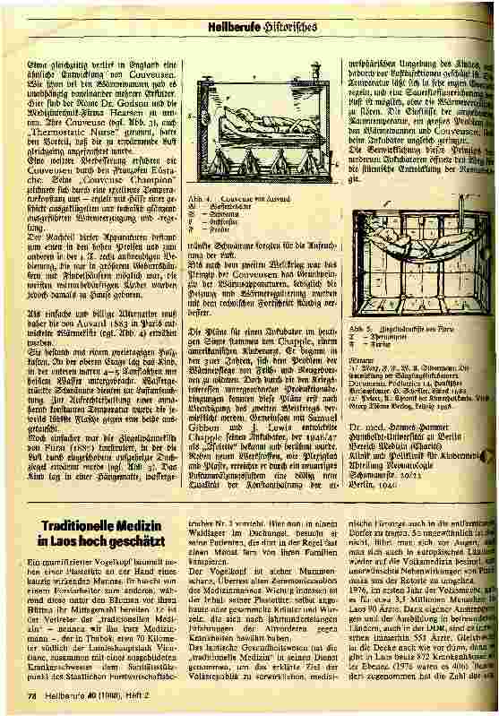 Vorschauseite 2: Historisches Von der Wärmewanne zum Insubator