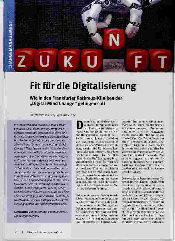 Vorschauseite 1: Fit für die Digitalisierung