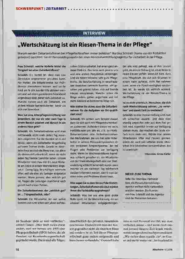 Vorschauseite 3: Eine tickende Zeitbombe