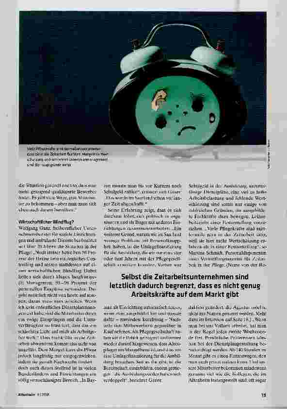 Vorschauseite 4: Eine tickende Zeitbombe