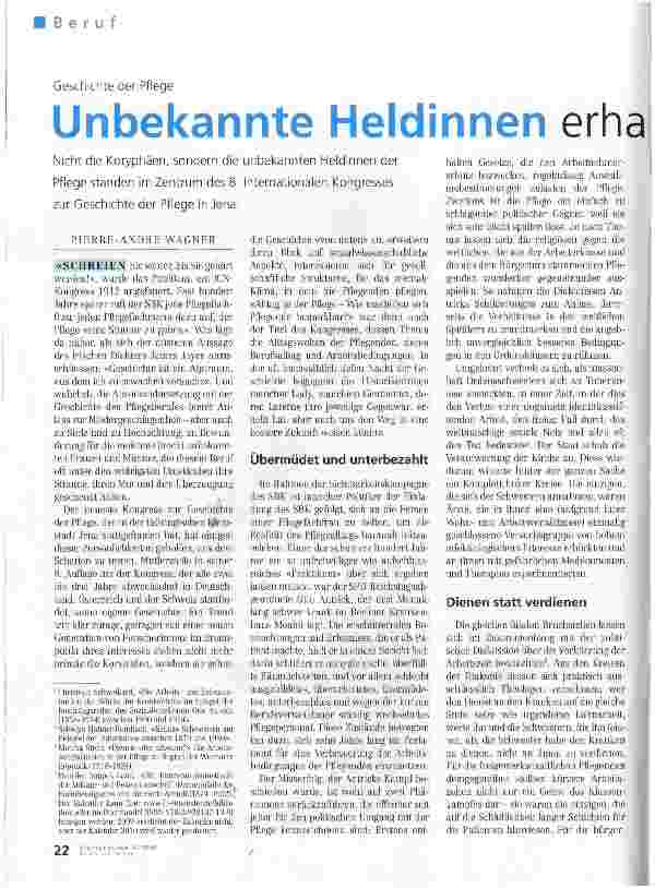 Vorschauseite 1: Unbekannte Heldinnen erhalten ein Gesicht