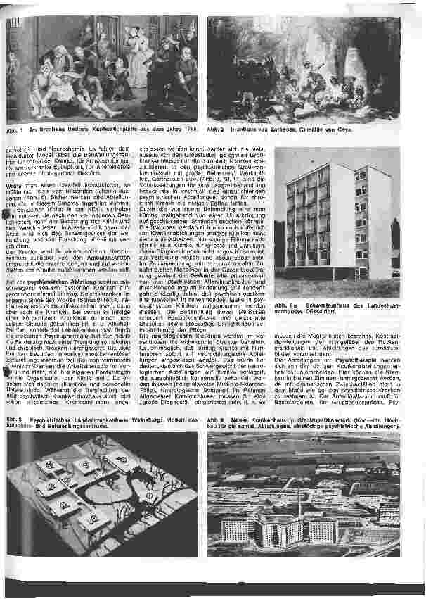 Vorschauseite 2: Die Schwester in der Psychiatrie 1. Folge: Psychiatrische 2. Folge: Das Nervenzentrum - Entwicklungstendenzen in Nervenkliniken