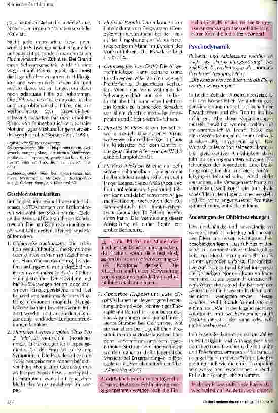 Vorschauseite 4: Pubertät und Adoleszenz