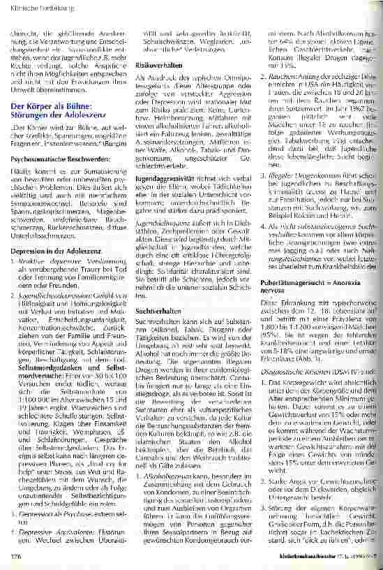 Vorschauseite 6: Pubertät und Adoleszenz