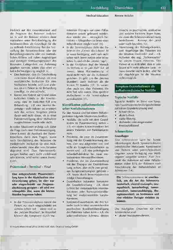 Vorschauseite 4: Notarzt und Palliativmedizin