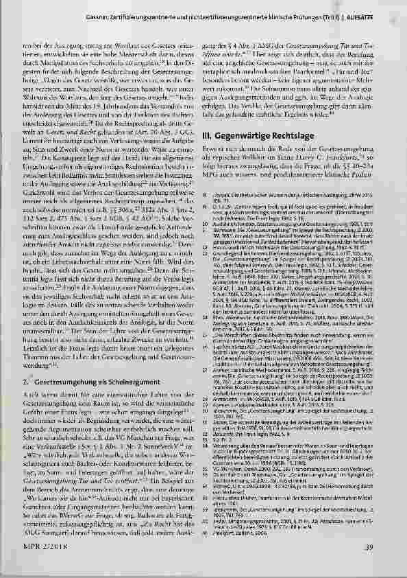 Vorschauseite 3: Zertifizierungszentrierte und nichtzertifizierungszentrierte klinische Prüfungen (Teil 1)
