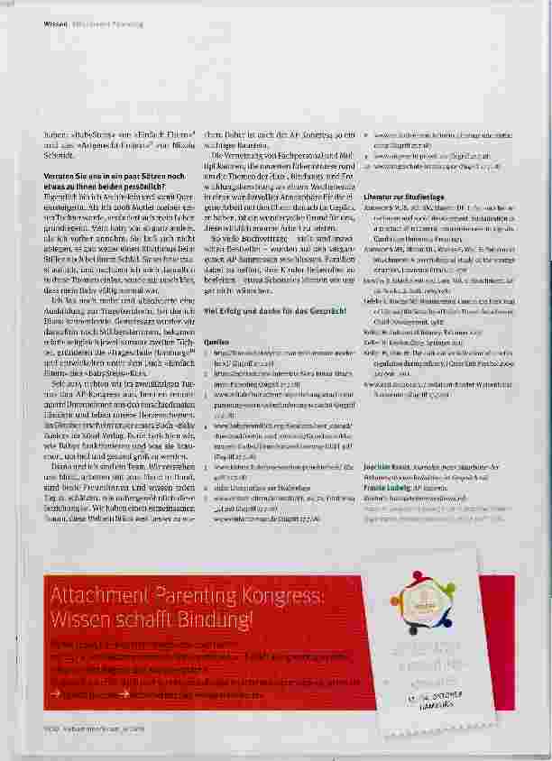 Vorschauseite 4: Der 3. Attachment-Parenting-Kongress