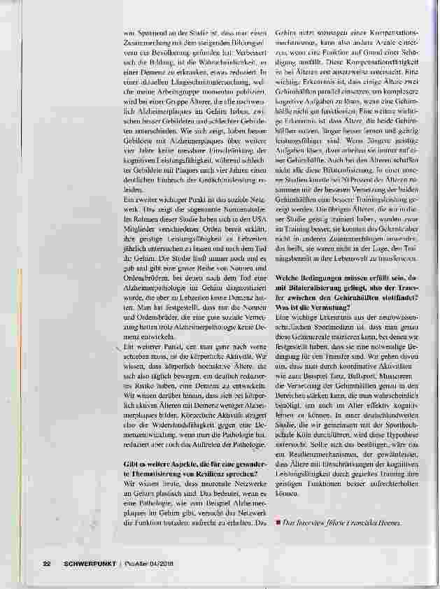 Vorschauseite 3: Wider dem großem Vergessen