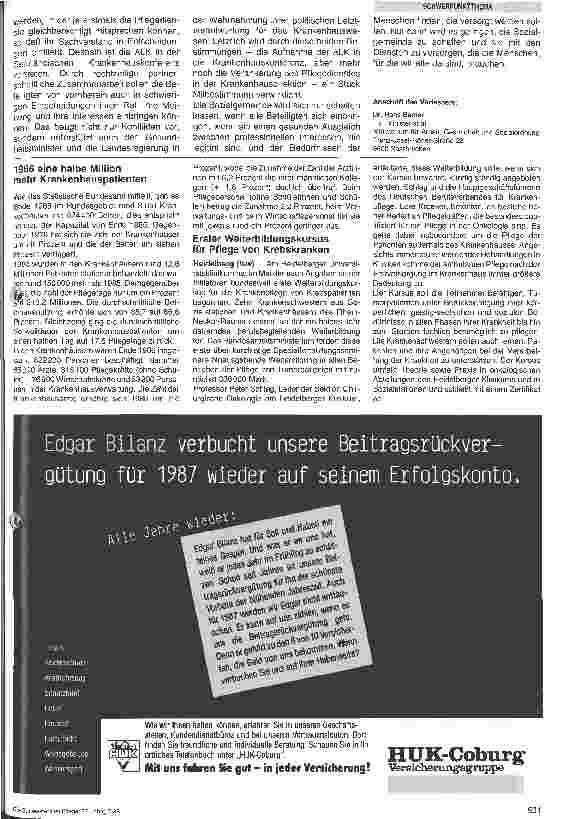 Vorschauseite 3: Krankenpflege in der Sozialgemeinde