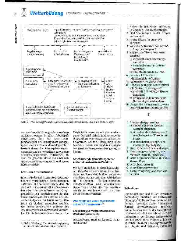 Vorschauseite 5: Beatmungswerkstatt - Ein reformpädagogischer Unterricht für Weiterbildungsstätten
