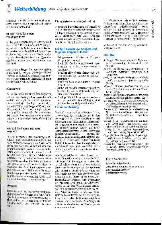 Vorschauseite 6: Beatmungswerkstatt - Ein reformpädagogischer Unterricht für Weiterbildungsstätten