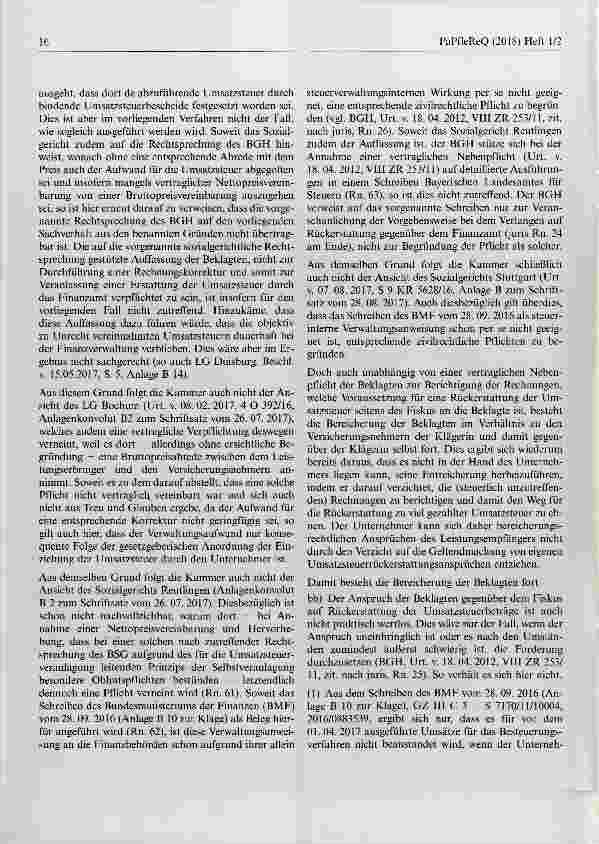 Vorschauseite 6: Pflicht zur Rückerstattung von Umsatzsteuer für ZytostatikaZubereitungen
