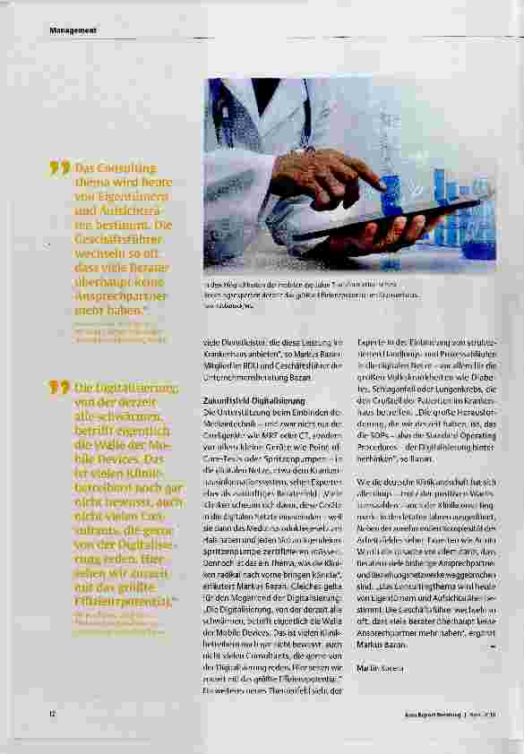 Vorschauseite 3: Trendthemen im Consultingmarkt