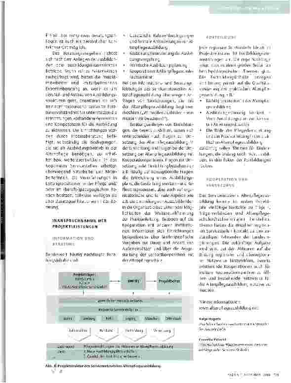 Vorschauseite 2: DAS SERVICENETZWERK ALTENPFLEGEAUSBILDUNG